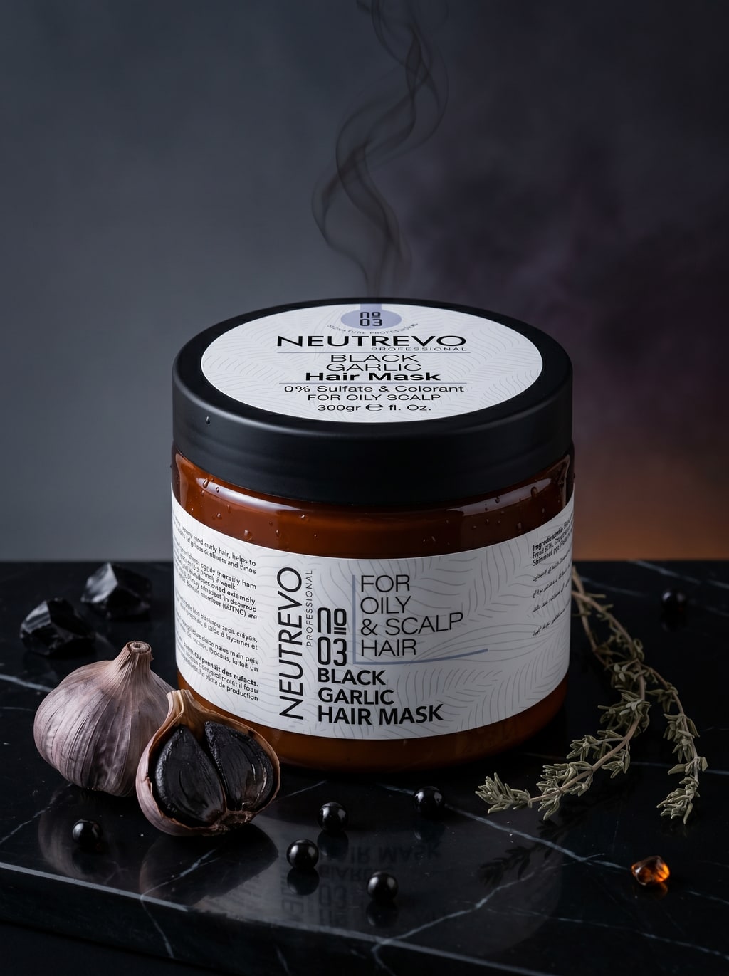 Black Garlic Hair Mask