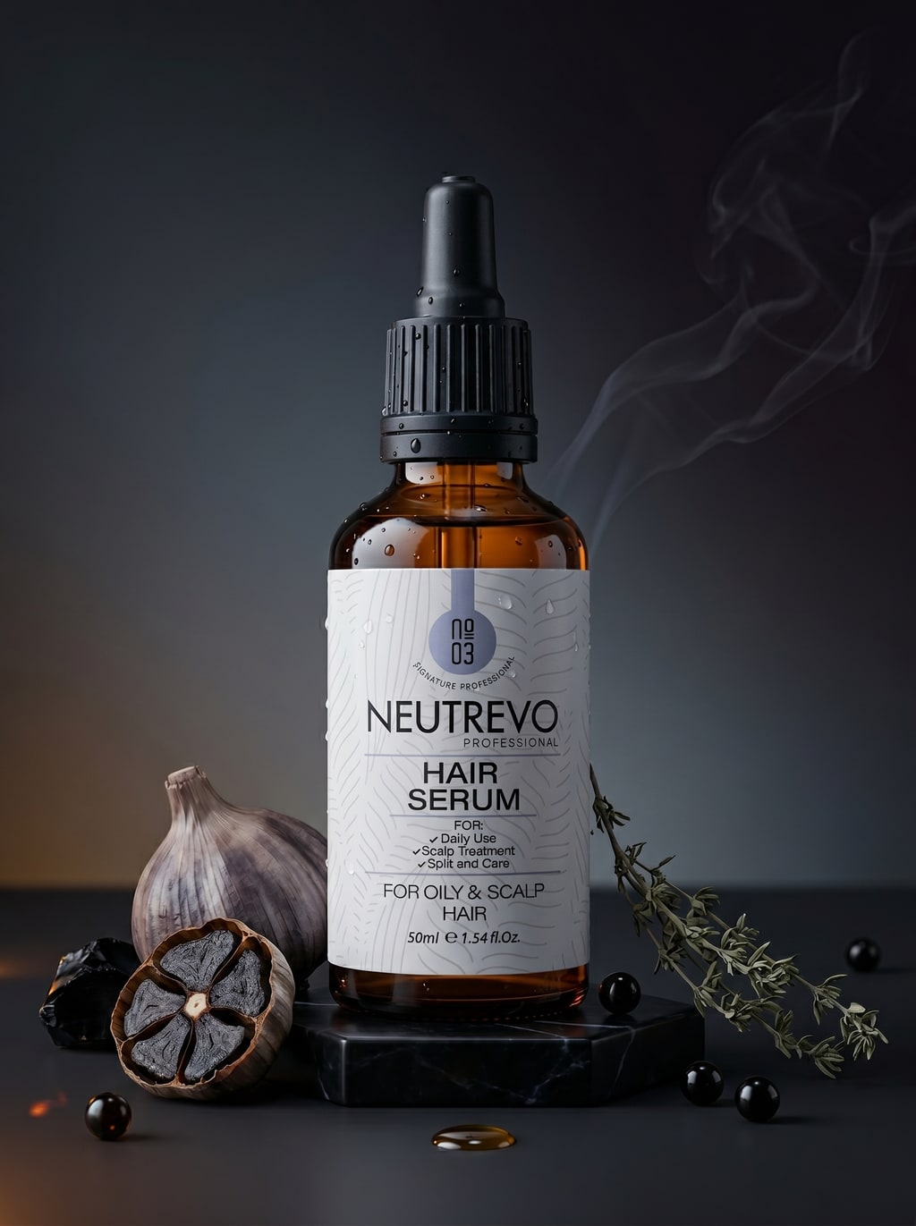 Black Garlic Hair Serum